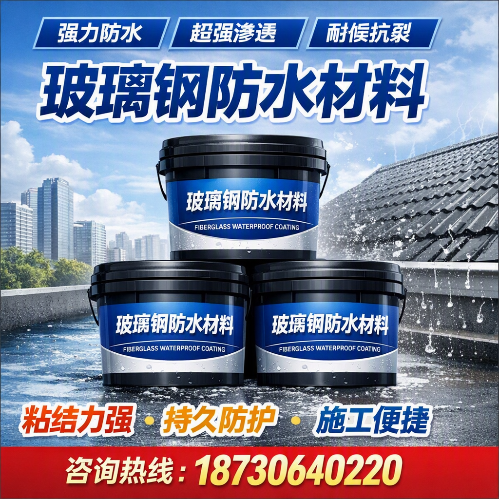了解玻璃钢防水材料的市场趋势,铜川 企业不可不知